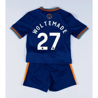 Newcastle United Nick Woltemade #27 Maglia Gara Terza Repliche 2025-26 Bambino Maniche Corte